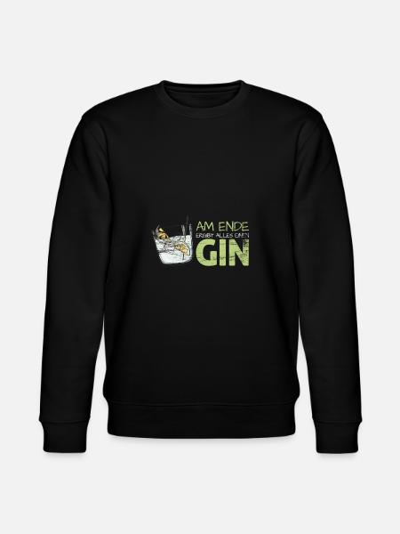 Gin Tonic - Stanley/Stella Unisex Bio-Sweatshirt CHANGER - Schwarz