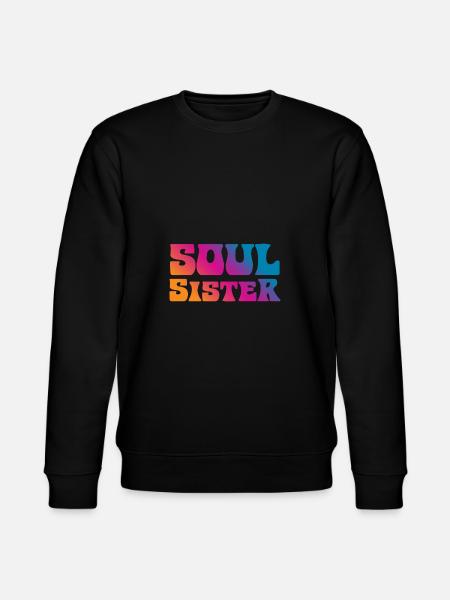 Soul Sister - Stanley/Stella CHANGER Unisex Organic Sweatshirt - black