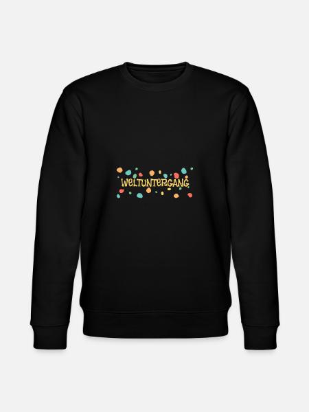 Weltuntergang - Stanley/Stella Unisex Bio-Sweatshirt CHANGER - Schwarz