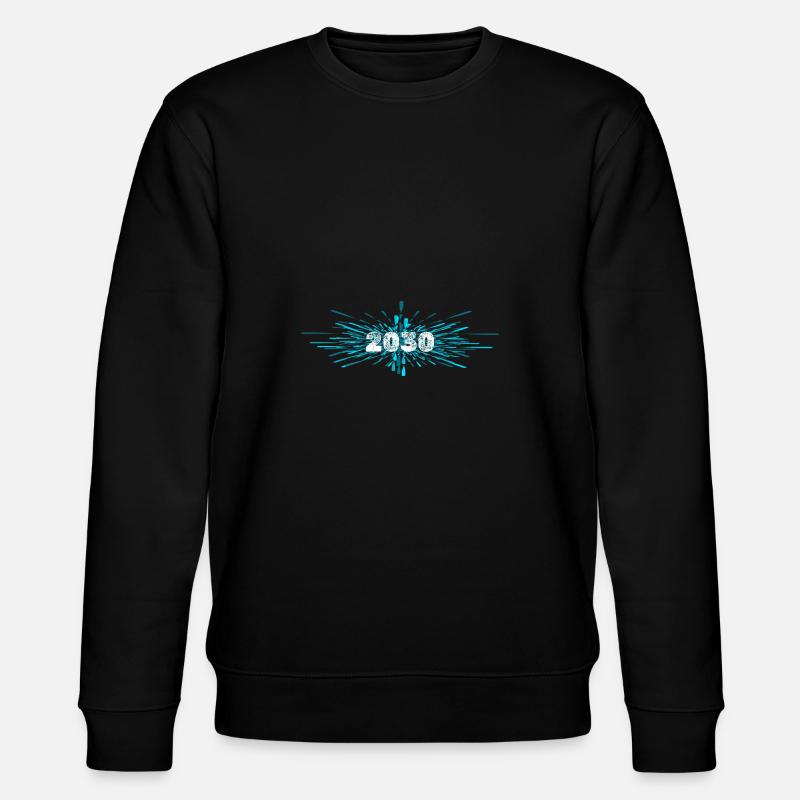 Année de construction 2030 - Sweat bio CHANGER Stanley/Stella Unisexe - noir