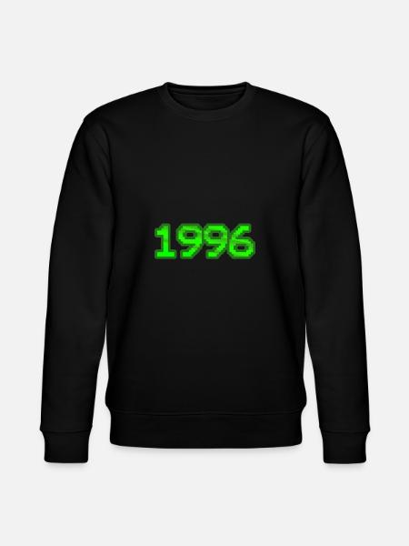 Nerd 1996 - Stanley/Stella CHANGER Unisex Organic Sweatshirt - black