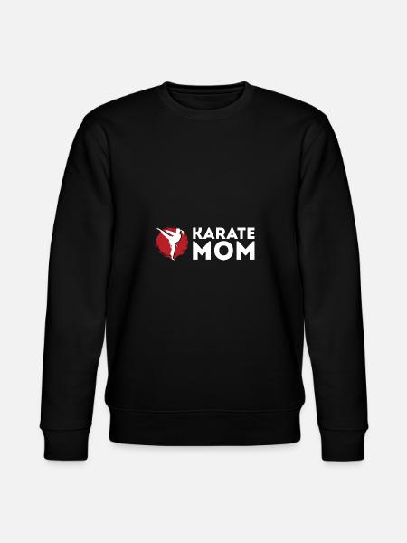 Karate Mama Talentierte Mutter Gift - Stanley/Stella Unisex Bio-Sweatshirt CHANGER  - Schwarz