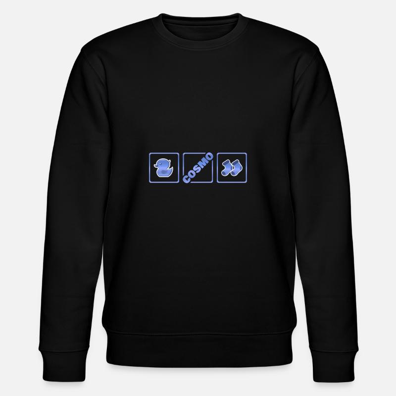 Kind Cosmo - Stanley/Stella Unisex Bio-Sweatshirt CHANGER  - Schwarz