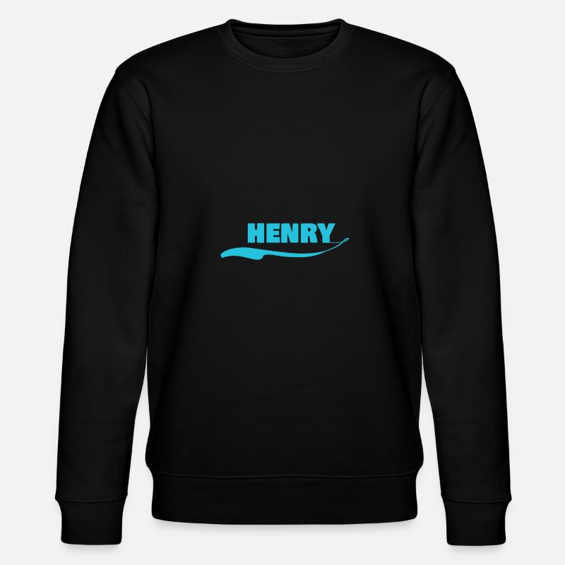 Cadeau pour Henry - Sweat bio CHANGER Stanley/Stella Unisexe - noir