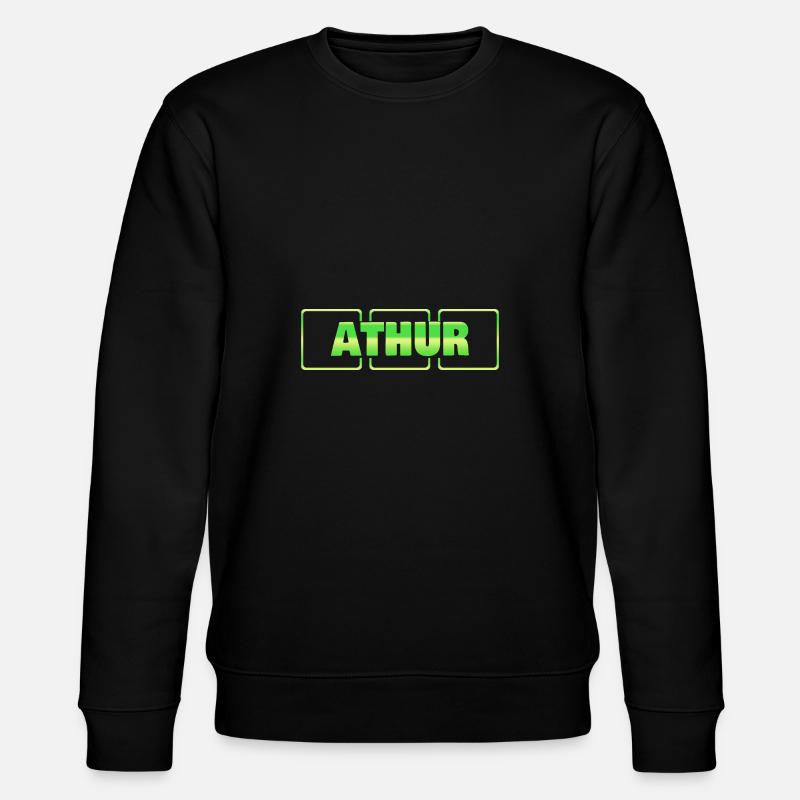 Trauzeuge Athur - Stanley/Stella Unisex Bio-Sweatshirt CHANGER  - Schwarz