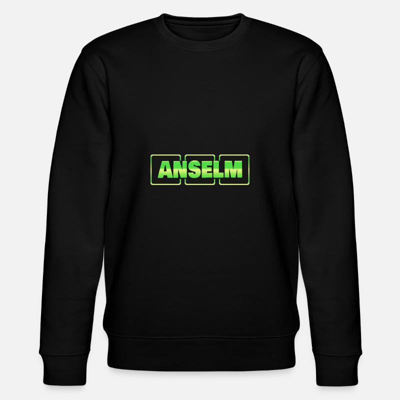 Idée cadeau Anselme - Sweat bio CHANGER Stanley/Stella Unisexe - noir