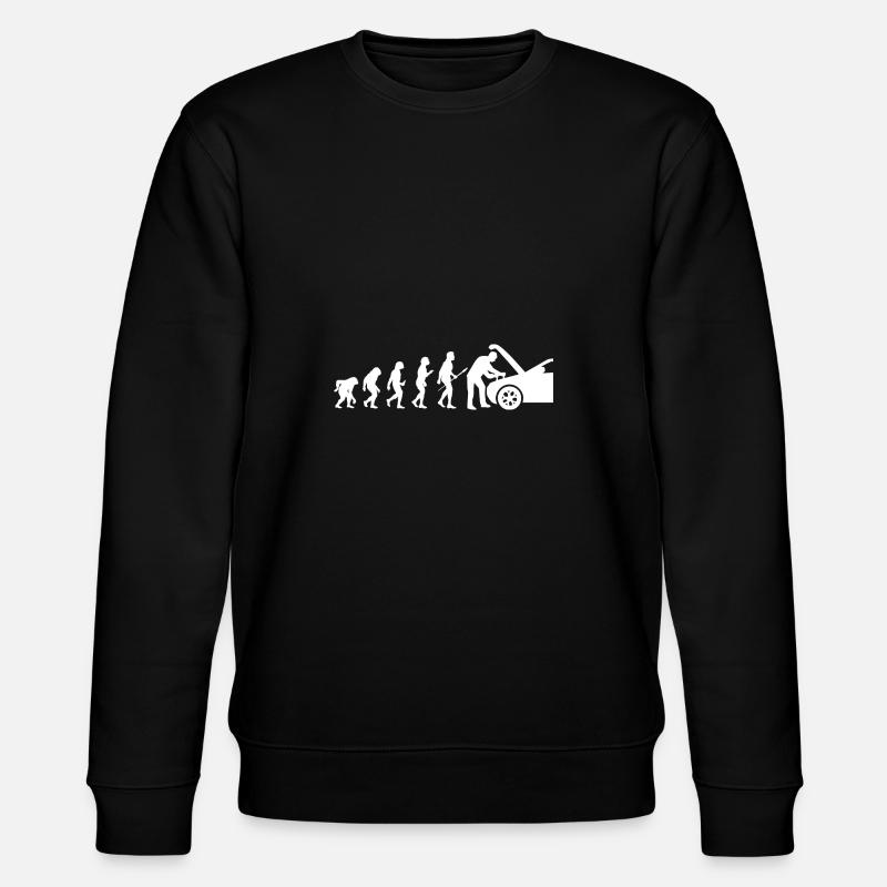 Evolution Auto - Stanley/Stella CHANGER Unisex Organic Sweatshirt - black