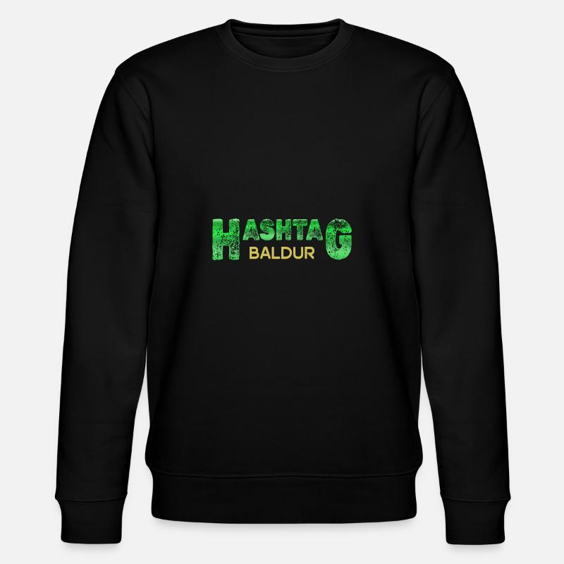 Baldur Baldur - Stanley/Stella CHANGER Unisex Organic Sweatshirt - black