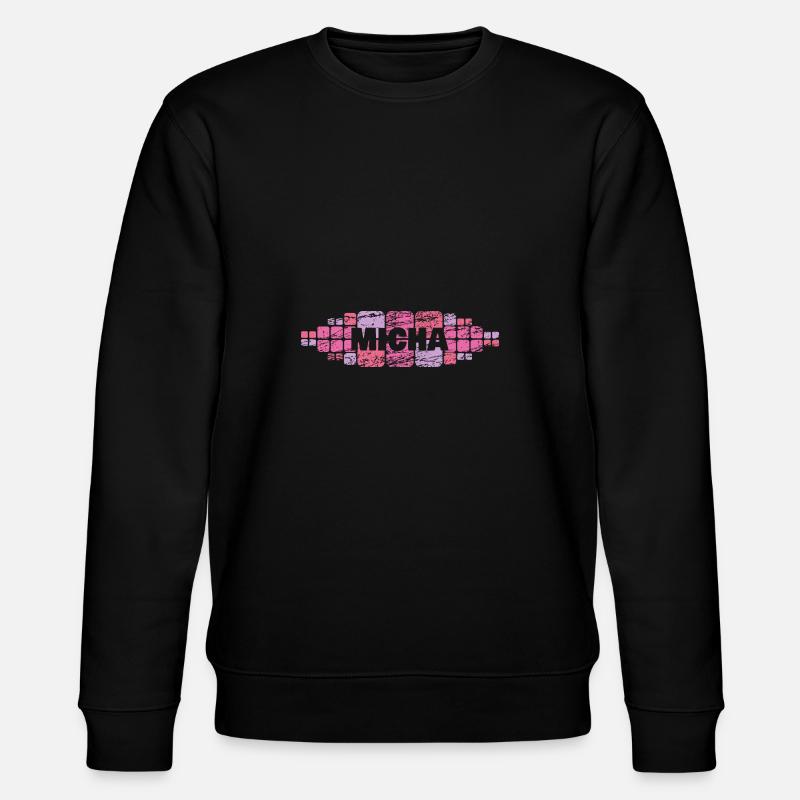Mom Micha - Stanley/Stella CHANGER Unisex Organic Sweatshirt - black