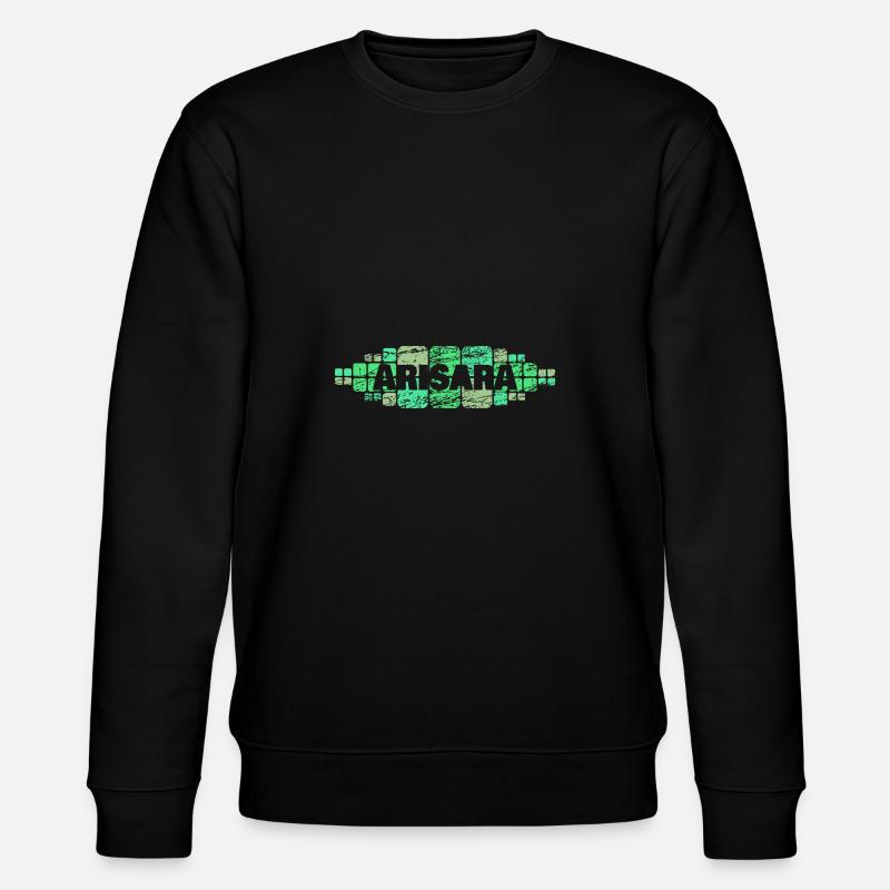 Geschenk für Arisara - Stanley/Stella Unisex Bio-Sweatshirt CHANGER  - Schwarz