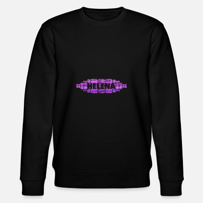 Gift for Helena - Stanley/Stella CHANGER Unisex Organic Sweatshirt - black
