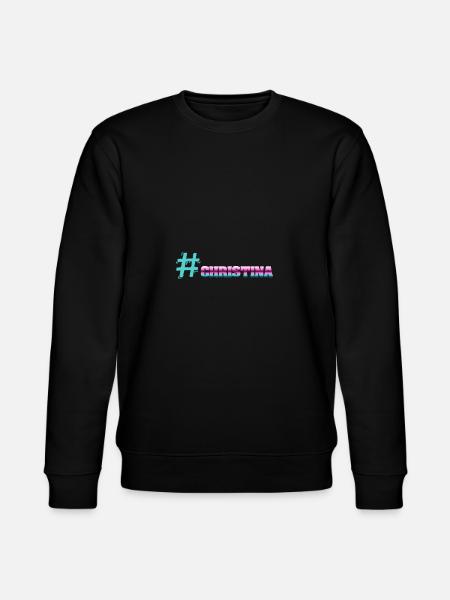 Cool Christina - Stanley/Stella CHANGER Unisex Organic Sweatshirt - black