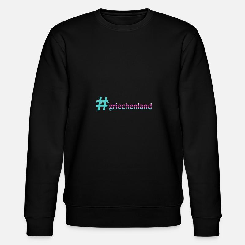 griechenland - Stanley/Stella Unisex Bio-Sweatshirt CHANGER  - Schwarz