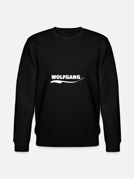 wolfi as a first name - Stanley/Stella CHANGER Unisex Organic Sweatshirt - black