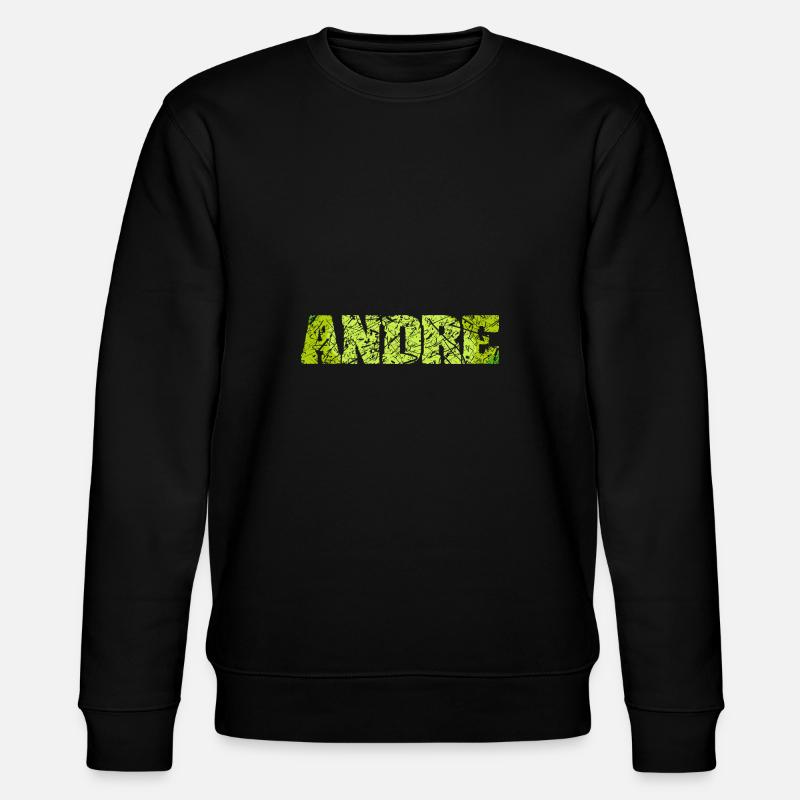 Andre - Stanley/Stella Unisex Bio-Sweatshirt CHANGER  - Schwarz