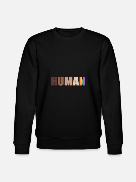 Human Lgbtq. Poison - Stanley/Stella CHANGER Unisex Organic Sweatshirt - black