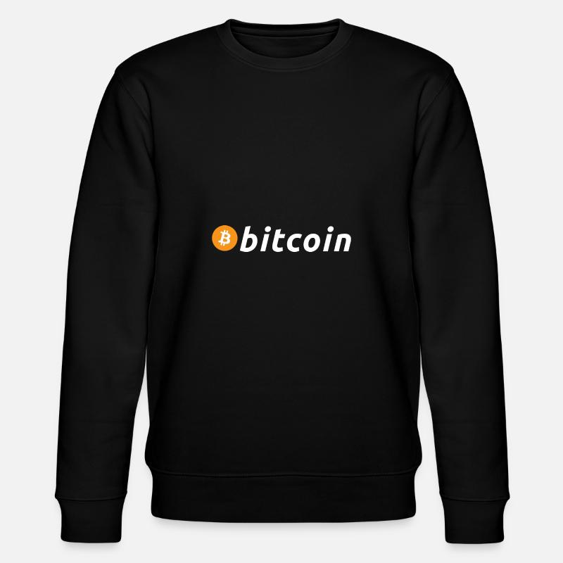 Bitcoin - Stanley/Stella Unisex Bio-Sweatshirt CHANGER  - Schwarz