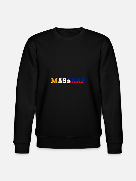 Masarap. Food critic poison - Stanley/Stella CHANGER Unisex Organic Sweatshirt - black