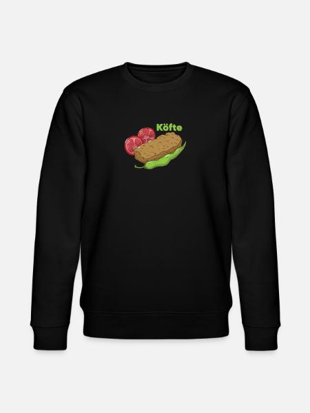 Köfte (Turkish food) - Stanley/Stella CHANGER Unisex Organic Sweatshirt - black