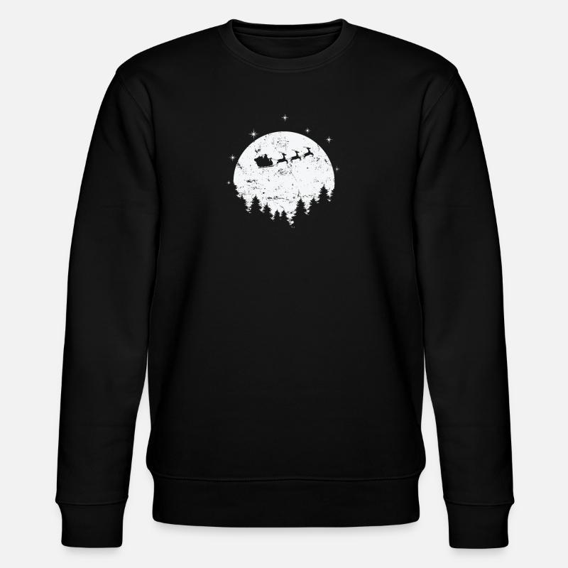 Noël Noël Temps en famille - Sweat bio CHANGER Stanley/Stella Unisexe - noir