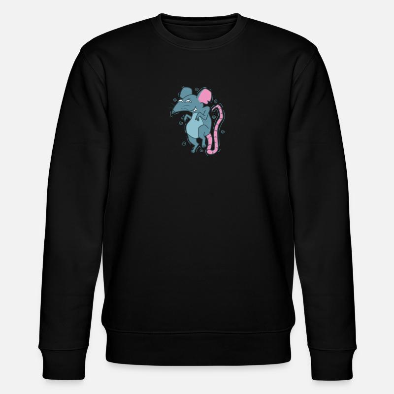 petit rongeur de compagnie rat - Sweat bio CHANGER Stanley/Stella Unisexe - noir