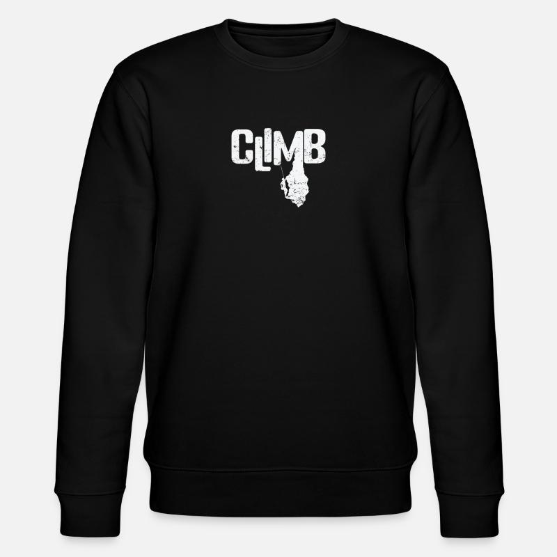 Escalade de bloc - Sweat bio CHANGER Stanley/Stella Unisexe - noir