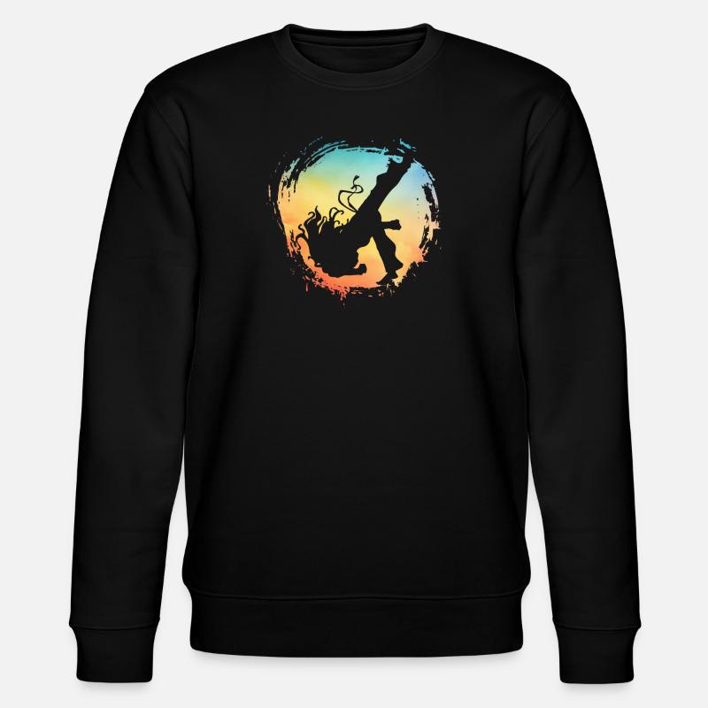 Capoeira - Stanley/Stella Unisex Bio-Sweatshirt CHANGER  - Schwarz