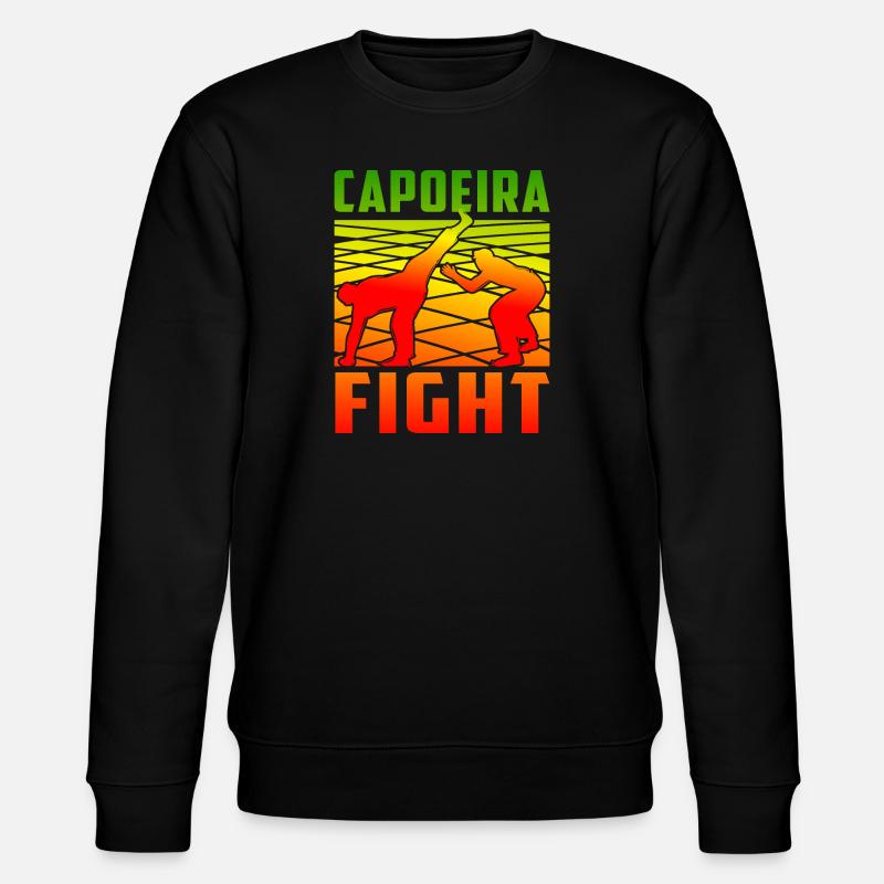 Combat de capoeira - Sweat bio CHANGER Stanley/Stella Unisexe - noir