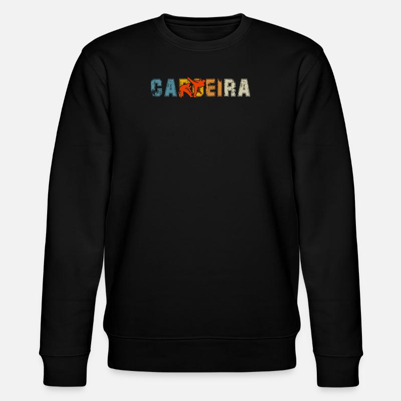 Capoeira - Stanley/Stella Unisex Bio-Sweatshirt CHANGER  - Schwarz