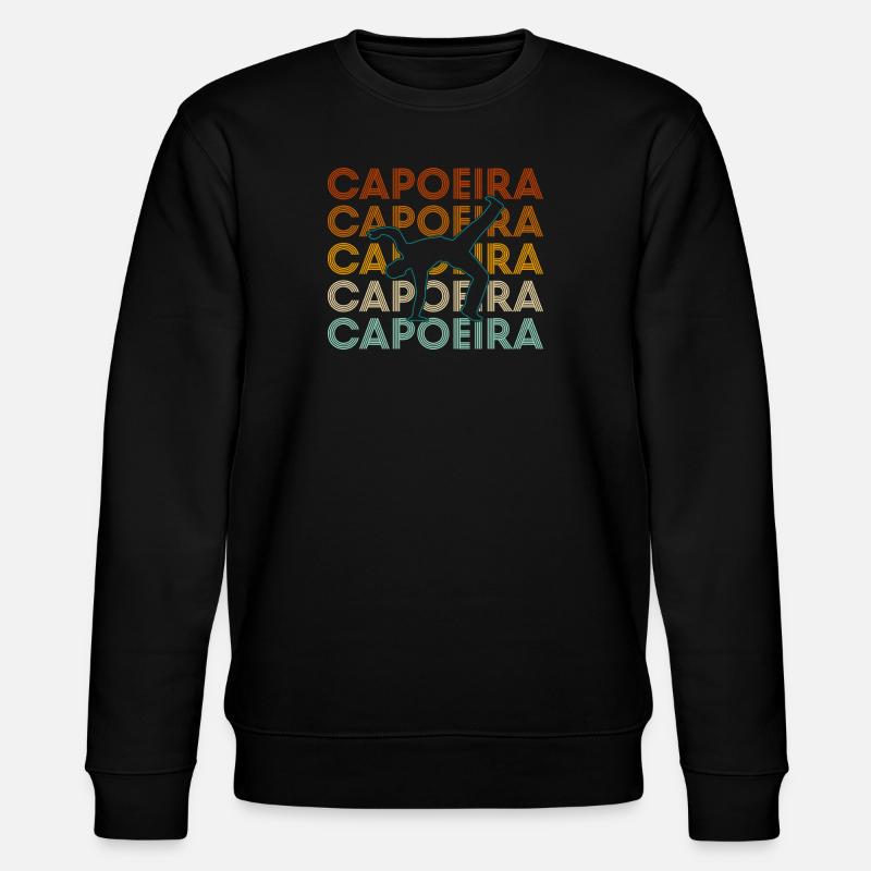 Capoeira - Stanley/Stella Unisex Bio-Sweatshirt CHANGER  - Schwarz
