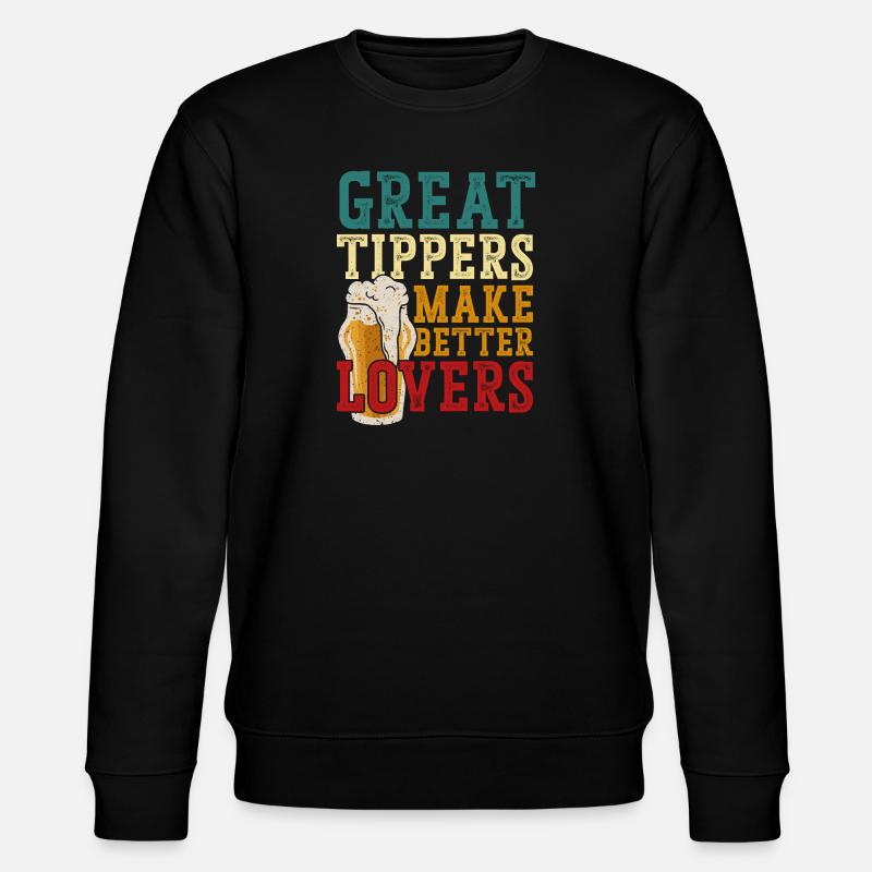 Barman Mixologue Grands pourboires - Sweat bio CHANGER Stanley/Stella Unisexe - noir