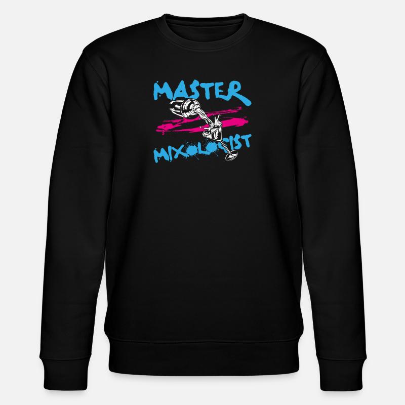 Barman Mixologue Master - Sweat bio CHANGER Stanley/Stella Unisexe - noir