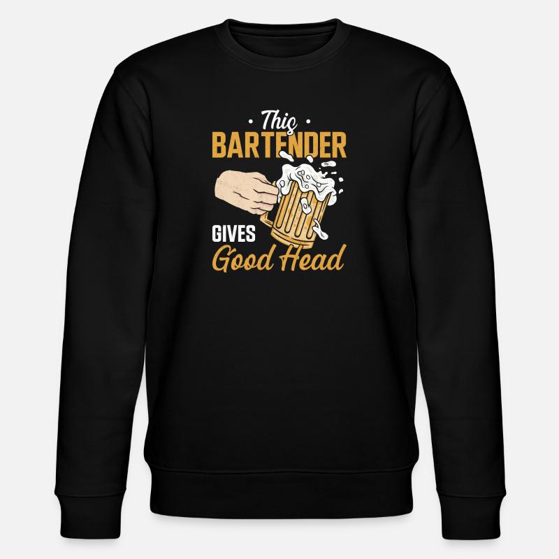 Bartender Mixologist This - Stanley/Stella CHANGER Unisex Organic Sweatshirt - black