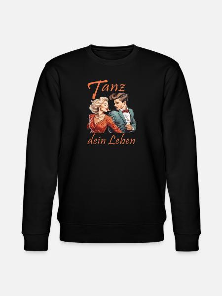 COUPLE Dance your life - Stanley/Stella CHANGER Unisex Organic Sweatshirt - black