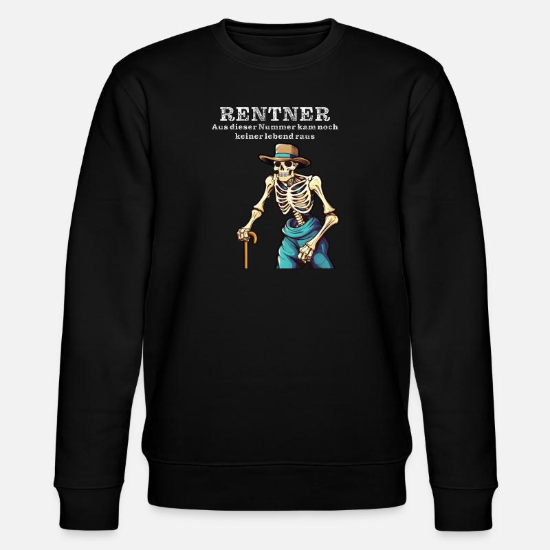 RENTNER - Stanley/Stella Unisex Bio-Sweatshirt CHANGER  - Schwarz