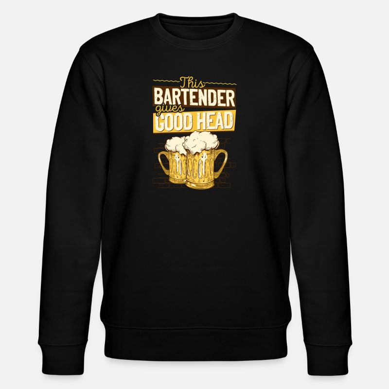 Bartender Mixologist This - Stanley/Stella CHANGER Unisex Organic Sweatshirt - black