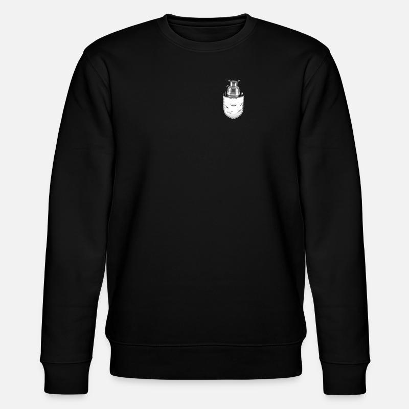 Barman Mixologue Pocket - Sweat bio CHANGER Stanley/Stella Unisexe - noir