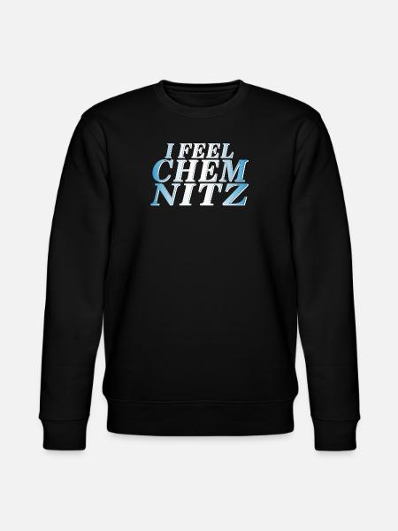 I FEEL CHEMNITZ - Stanley/Stella CHANGER Unisex Organic Sweatshirt - black