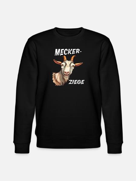COMPLAINING GOAT - Stanley/Stella CHANGER Unisex Organic Sweatshirt - black