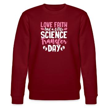 L’amour, la foi et un peu de science, la FIV drôle - Sweat bio CHANGER Stanley/Stella Unisexe - bordeaux - Devant - Nik (191cm) & Marisol (170cm)