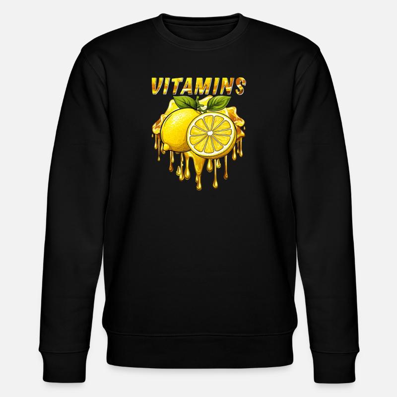 VITAMINES AU CITRON - Sweat bio CHANGER Stanley/Stella Unisexe - noir