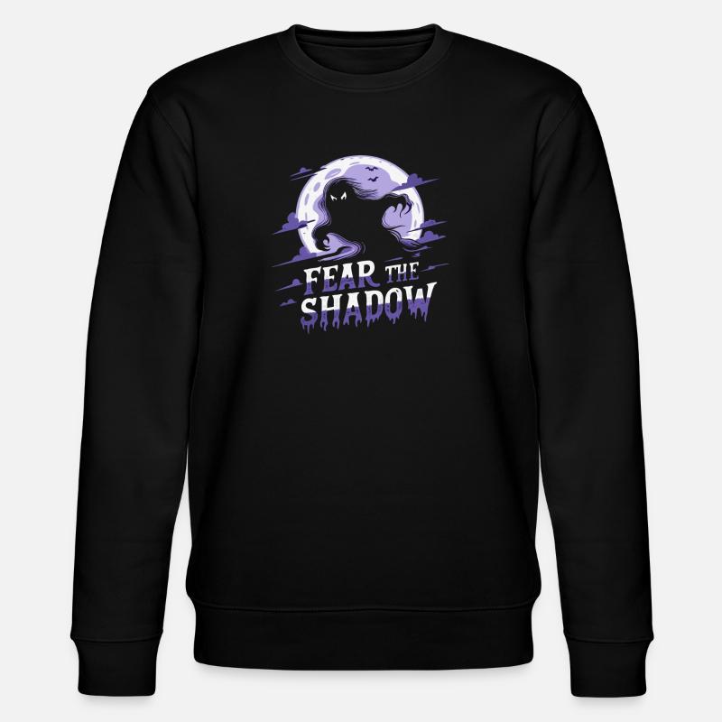 SPOOKY SHADOW - Stanley/Stella CHANGER Unisex Organic Sweatshirt - black