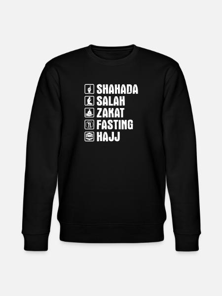 Muslim Gift for Muslims Islamic Religion Islam - Stanley/Stella CHANGER Unisex Organic Sweatshirt - black