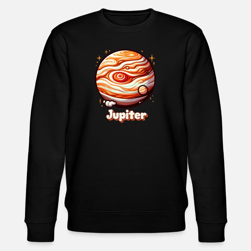 Planète Jupiter - Sweat bio CHANGER Stanley/Stella Unisexe - noir