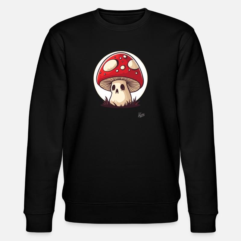 Voodoo Pilz - Stanley/Stella Unisex Bio-Sweatshirt CHANGER  - Schwarz