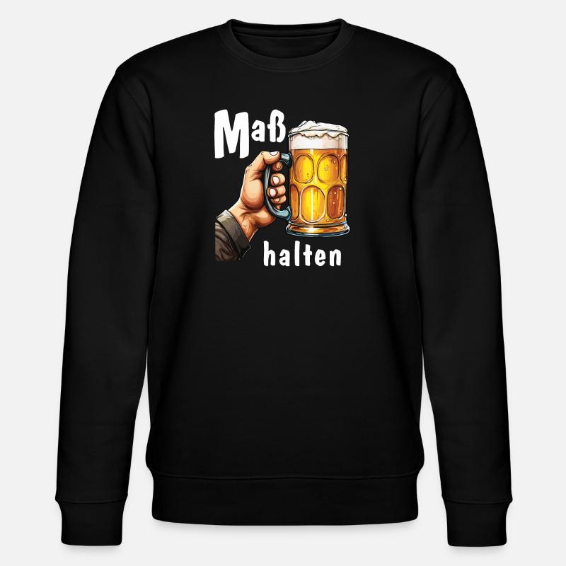 MODÉRATION BEER MUG - Sweat bio CHANGER Stanley/Stella Unisexe - noir