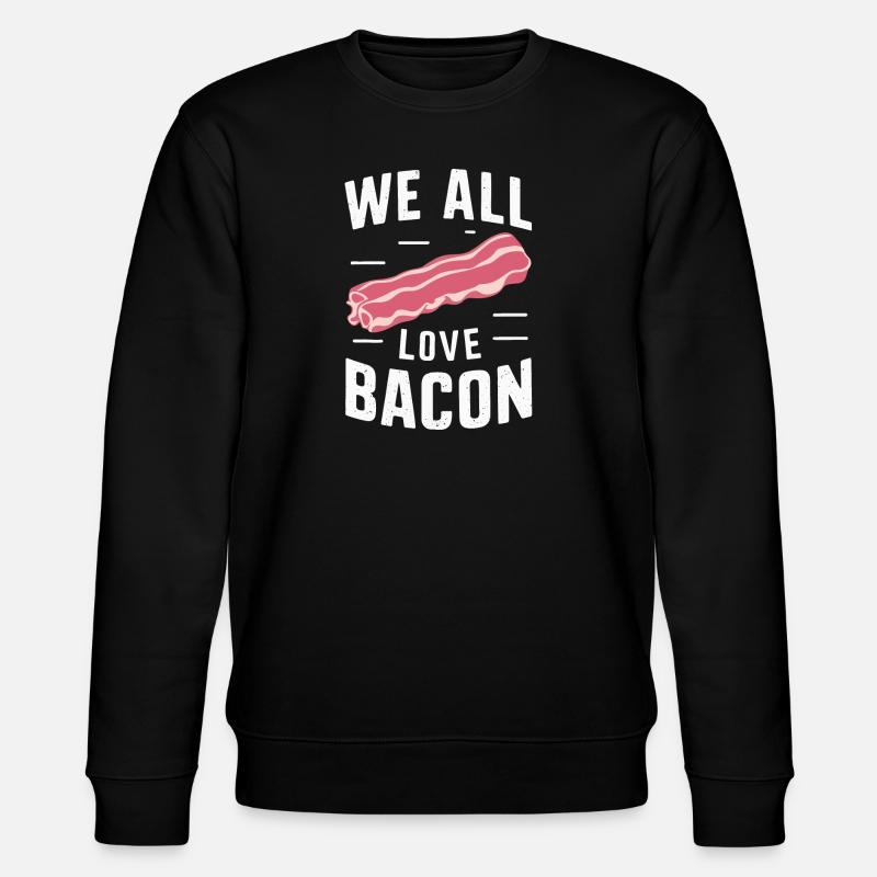 Bacon Petit-déjeuner Bacon - Sweat bio CHANGER Stanley/Stella Unisexe - noir