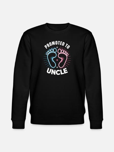 Uncle Fmilie Great-Uncle Uncle - Stanley/Stella CHANGER Unisex Organic Sweatshirt - black