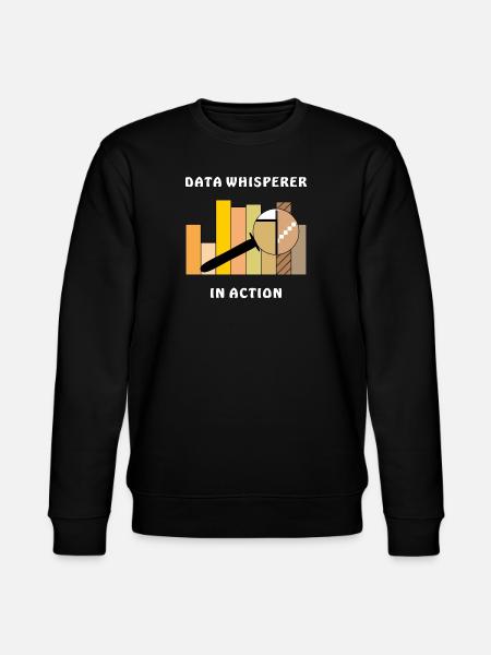 DATA WHISPERER EN ACTION - Sweat bio CHANGER Stanley/Stella Unisexe - noir