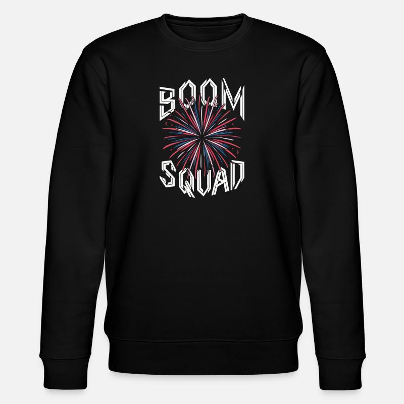 Pyrotechnics Fireworks Pyrotechnics - Stanley/Stella CHANGER Unisex Organic Sweatshirt - black